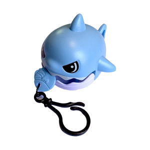 Cute Shark Keychain Pull String Toy  Bag Pendant & Stress Relief Fun Gift
