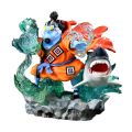 Mô hình Jinbel sử dụng karate người cá &lt;One Piece&gt; hàng mới ra cực nét. 