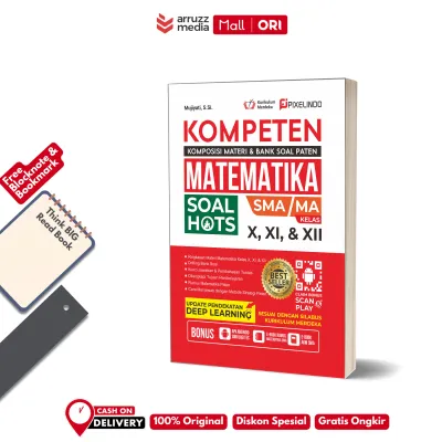Arruzzmediastore Buku Kompeten Matematika SMA MA Silabus Kurikulum Merdeka Kelas X XI & XII