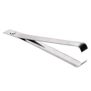 เครื่องปอกกระเทียมเหล็กกล้าไร้สนิม1/2ชิ้นที่ปอกกระเทียมอย่างรวดเร็วที่มัดผม Peppa Pig หนีบถอนขนแหนบอุปกรณ์แกดเจ็ทในครัวด้วยมือ