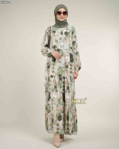 NMR Gamis Rayon Voil Digital Vol 2608-4