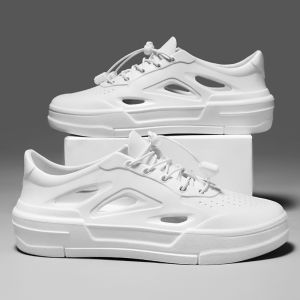 Kasut rendah gaya baharu yang berwajah tinggi kasut sukan tapak lembut yang bergaya kasual bernafas dan bergaya.