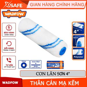 Con lăn sơn WADFOW WCB2904 kích thước 4 sử dụng cho tường trong chiều cao sợi lăn 12mmchính hãng-