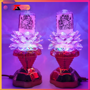 [TMS_SEN-X11] ĐÈN 2 CHẾ ĐỘ: XOAY - ĐỨNG YÊN ĐÈN LED TỰ ĐỔI MÀU ĐÈN BÀN THỜ PHẬT ĐÈN QUAN ÂM ĐÈN THỜ CÚNG ĐÈN HOA SEN