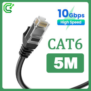 Clearance sale CAT6LAN Cable High Speed RJ45 Gigabit 10Gbps Rubber Coating Delivery from Malaysia