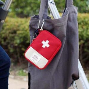 Portable Medical Storage Bag Travel Home First Medical Aid Kit Moisture-Proof Small Medicine Bag Storage Bag
