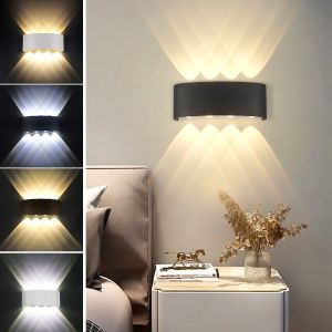 CANMEIJIA LED Wall Light 2W/4W/6W/8W Wall Lamp Modern Nordic Porch Lights IP65 Waterproof For Living Room Bedroom Corridor Stairs Indoor Outdoor Home Decoration Lamp 5 Year Warranty