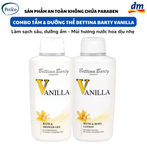 Sữa Dưỡng Thể Bettina Barty Vanilla 500ml – Dưỡng Ẩm Toàn Thân Mịn Da Hương Vani Ngọt Ngào Chuẩn Đức