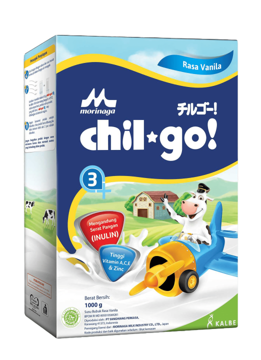 Morinaga Chil Go Powder - Susu Pertumbuhan Anak Chilgo 3+