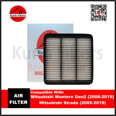 KURIN Air Filter for Mitsubishi Montero Gen2 (2008 - 2015) Mitsubishi Strada (2005 - 2018)