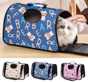 Pet Oxford Carrier Bag Portable cat dog handbag Foldable Travel Pet Bag Puppy Carrying Shoulder Pet Accessories