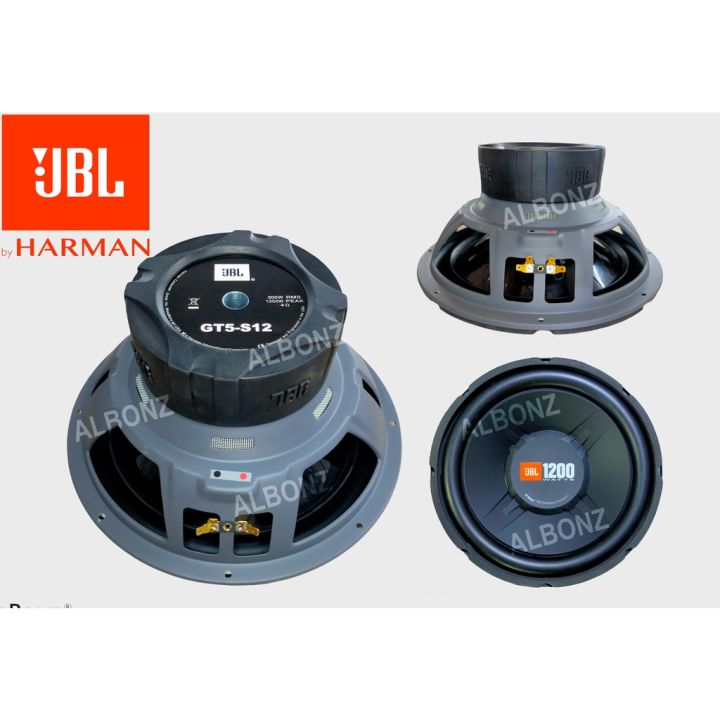 GT5 S12 JBL 1100 Watts Car Audio Subwoofer Dual Speaker Lazada PH