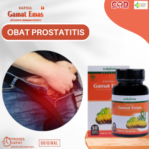 Obat Penyakit Prostatitis Obat Pembengkakan Kelenjar Prostat Perdangan Pada Kelenjar Prostat Disfungsi Ereksi Obat Nyeri Saat Buang Air Kecil Obat Gangguan Prostat Dengan Kapsul Gamat Emas