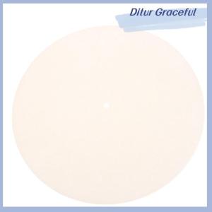 Ditur 1ชิ้นแผ่นกันลื่นแผ่นรองจานเสียงแผ่นเสียงสำหรับ LP ไวนิลบันทึกเสียงอุปกรณ์ DIY แผ่นแผ่นเสียงหนา Audiophile