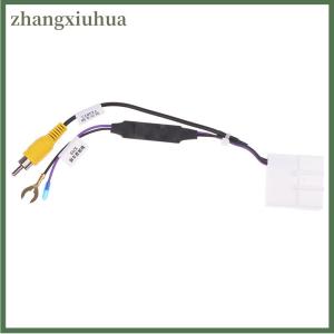 zhangxiuhua 1PC DIY Accessories 24Pin Auto Camera Video Output Car Reverse Camera Output Video Adapter Cable