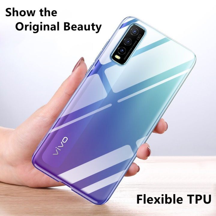 Compatible with Vivo Y20i V2027 V2032 Phone Case Soft Clear - Main Image