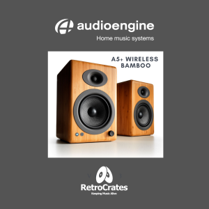Audioengine A5+Wireless Bookshelf Speakers