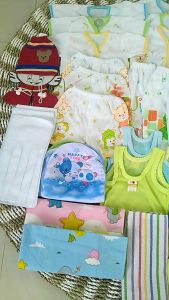 Set Pakaian Bayi Paket Hemat Baju Bayi & Perlengkapan Lahiran - Paket New Born Baby Kado Lahiran Bayi Baru Lahir Bedong Perlak Semuanya Ada Komplit