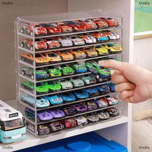 [COD] Undis Model Car Display Box 1 64 Carpark Acrylic Model Scene Toys Set Gifts For Children Collection(Without Cars)