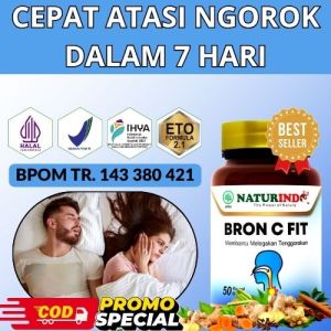 Bron C Fit Obat Ngorok Anti Mendekur Keras Anti Sleep Apnea Naturindo