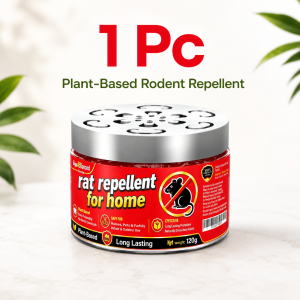 120g Plant Based Rodent Repellent Rat Repellent For Home Indoor Mouse Repellent Box