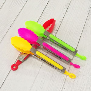 Murah Food Tongs / Alat Penjepit Makanan / Penjepit Gorengan / Alat Penjepit Serbaguna