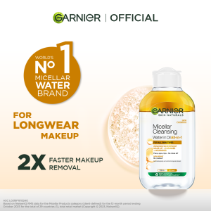 Garnier Argan Oil Micellar Water (125mL/400mL) - Waterproof Makeup Remover for all skin types Cleanser Toner Skincare