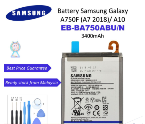 Original Battery for Samsung Galaxy A750F (A7 2018)/ A10 EB