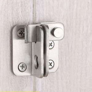 [ezrae Libun] Turn On Left / Right Brief Simple Bolt Anti-theft Security Door Thick Lock Hasp