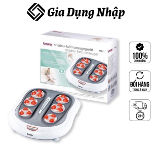 Máy Massage Chân BEURER FM60 SHIATSU Dụng Cụ Mát Xa Chân 18 Đầu 2 Tốc Độ Màn Hình Led Dễ Điều Chỉnh Công Suất 50W Nhập Đức BH 12 Tháng