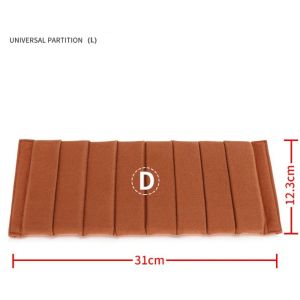 MINIFELE 262 Wear-resistant Camera Dividers Foam Padding Protective Backpack Compartments Portable Lenses Partition Photography Equipment