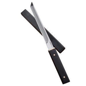 Yo-Fun Japanese Fruit Double Knife Non-Control Stainless Steel Knife Fruit Sushi Outdoor Slicing Knife