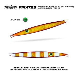 UMPAN PANCING METAL JIG 60 GRAM - METAL JIG FIRELOCK PIRATES