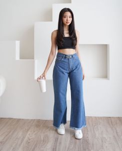 CELANA JEANS WANITA NORTE KULOT -SYS CLOTHIER