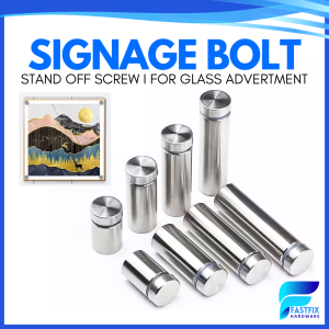 Stainless Stand Off Screws Signage Bolt Mount Advertising Bolt Standoffs Bolt I FASTFIX HARDWARE