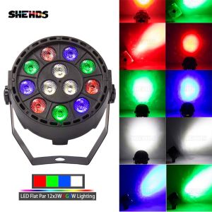 SHEHDS 36W RGBW LED Mini Par Light With DMX512 for Liveshow Wedding Disco Party Decoration Stage Lighting