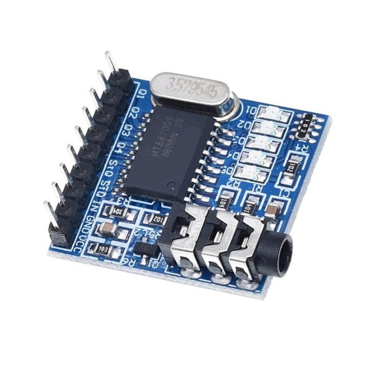 [gjc mall]LED Indicators DTMF Voice Decoding Module MT8870 Phone Module ...