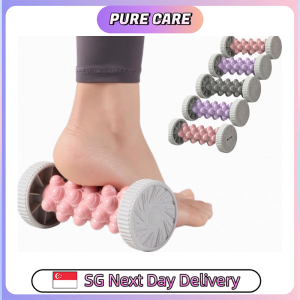 【Pure Care】 Foot Massage Roller | Reflexology Deep Plantar Massager | Muscle Pain Relief