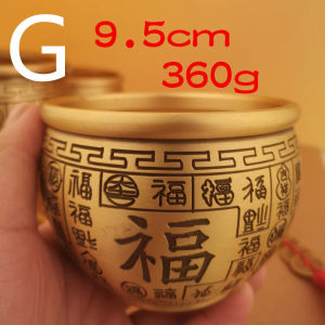 Dream Hunter Feng Shui Bowl Polished Brass Treasure Bowl Home Office Desktop Decoration Housewarming Gift Copper Cornucopia[Free Gift]