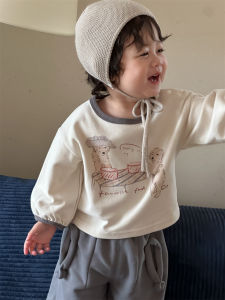 Boys autumn sweatshirt and sweatpants two-piece set baby autumn outfit Korean-style childrens clothing childrens suit autumn baby clothes