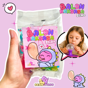 BALON RAKSASA SLIME ISI 4 BY SLIME BINTARO || JIGGLY SLIME || BALON SLIME