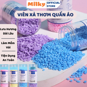Viên Giặt Xả Thơm Quần Áo Lưu Hương Lâu - Viên Thơm Làm Mềm Vải Thích Hợp Cả Giặt Tay Và Giặt Máy