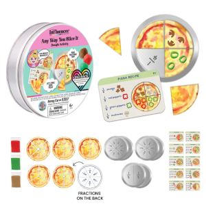 Along Came Abby - Influencer Initiative Any Way You Slice It - Fraction Dough Activity - Ages 6+
