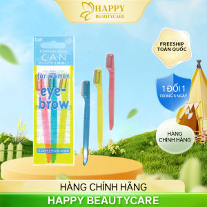 Dao Cạo Lông Mày Kai CAML-3P4 ( 04186- 1 Vỉ 3 Cây)