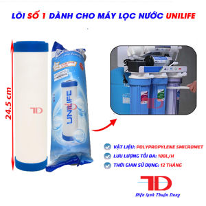 Bộ 3 lõi lọc nước Unilife 123 linh kiện thay thế dành cho máy lọc nước RO - Điện Lạnh Thuận Dung