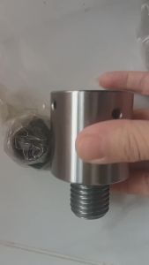 Hanson8 Lathe Screw Thread Spindle Adapter 1” × 8TPI / M33 x 3.5 to M18 x 2.5 Thread Chuck Insert Adapter Wood Turning Tool Accessories 4Y1Z7