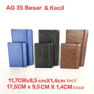 Agenda 35 Besar Kecil Agenda Kekinian Buku Catatan Diary Buku Kantor Sekolah Kuliah Bisa Custom