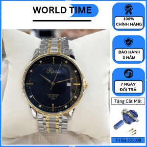 Đồng Hồ Nam Dây Thép Pafolina 5025M full box chống xước chống nước 5ATMbảo hành 36T