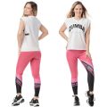 New Fitness Pants Zumba ZW high waisted ankle leggings Pants  z1b001325. 