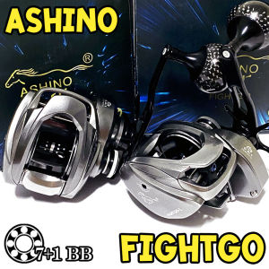 รอกหยดน้ำ รอกเบท Ashino FIGHTGO ไฟต์ โก 7+1BB